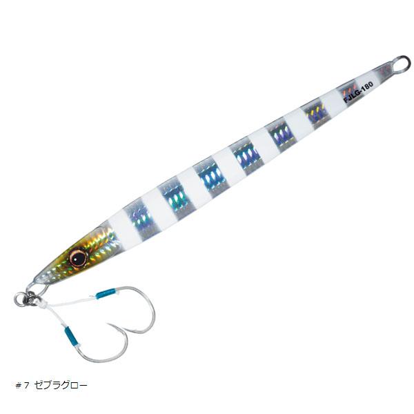 メジャークラフト ファーストジグ ロング 130g #7 ゼブラグロー 爆買