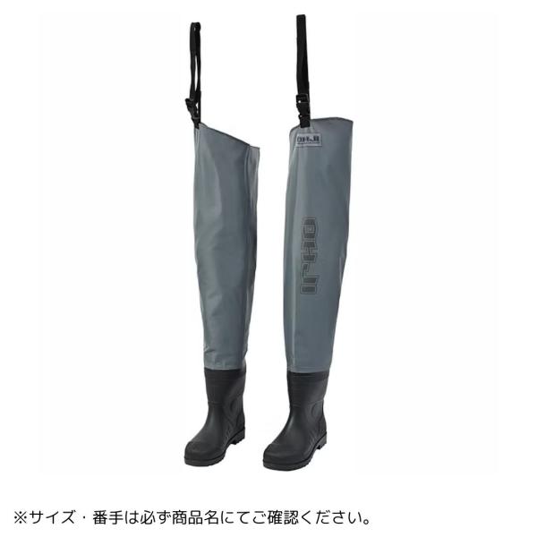 カラー:グレー 　サイズ:26.5-27.0cm 　自重:1.6kg（L） 　原産国:中国 　材質:ナイロン70D、PVC