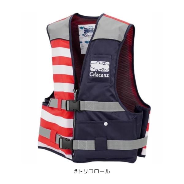 サイズ:肩幅34cm/胸囲92-118cm/着丈48cm/身長150-160cm/浮力6.0kg 　自重:300g(M) 　原産国:中国 　材質:ポリエステル100％　　発泡ポリエチレン