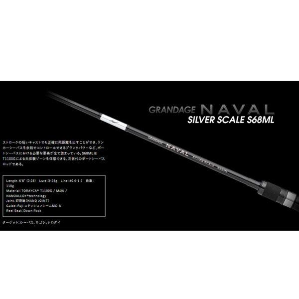 アピア(APIA)GRANDAGE NAVAL SILVER SCALE S68ML 大型便A アピア(APIA)GRANDAGE NAVAL SILVER SCALE S68ML 大型便A