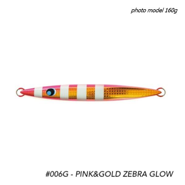 ウロコ ウロコジグ 300g #006G ピンクゴールドゼブラグロー 爆買