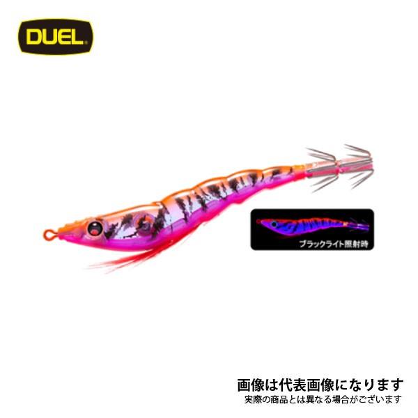 デュエル　エギ　ケイムラレッドオレンジ デュエル(DUEL) EZ-Q キャスト 喰わせ ラトル 2.5号 07 KVRO ケイムラ