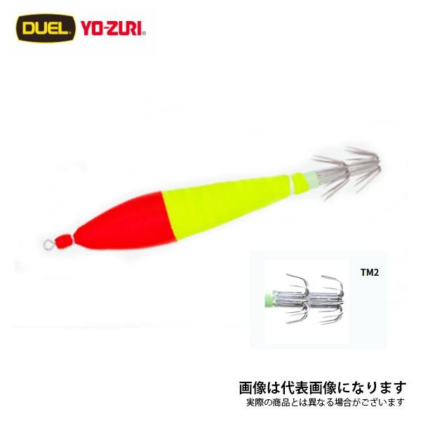 YO-ZURI ヨーヅリ HP浮スッテカン布巻 TM2 3.0号 A1115 赤白オーロラ