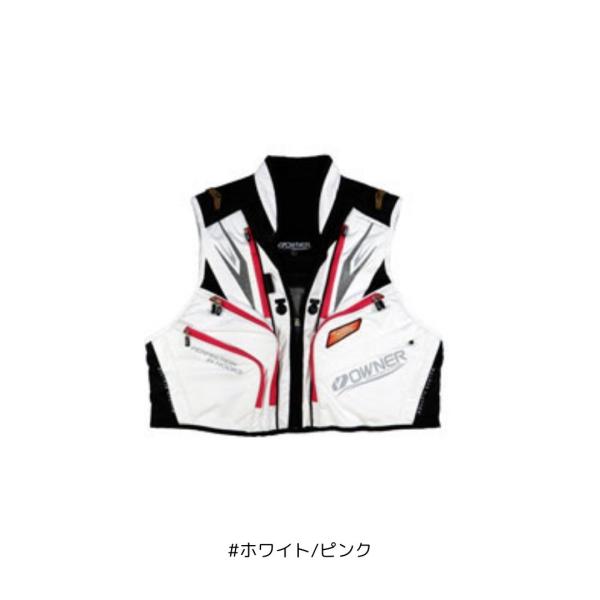 OWNER（オーナー） 鮎渓流ライトフィットベスト2 #Mサイズ #ホワイト