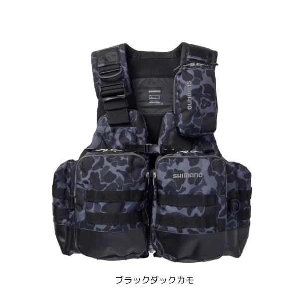 シマノ（SHIMANO） VF-274W アクトゲームベスト #XLサイズ ブラック