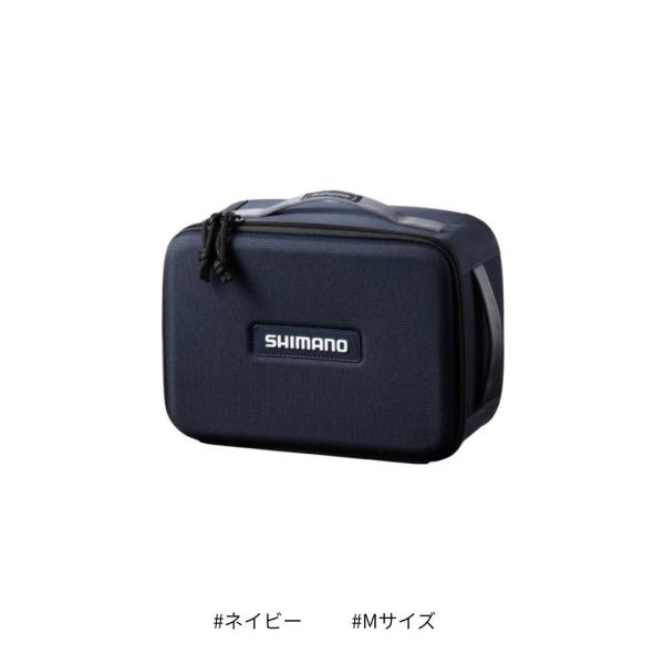 シマノ（SHIMANO） BA-029Y リールケース #ネイビー #Mサイズ