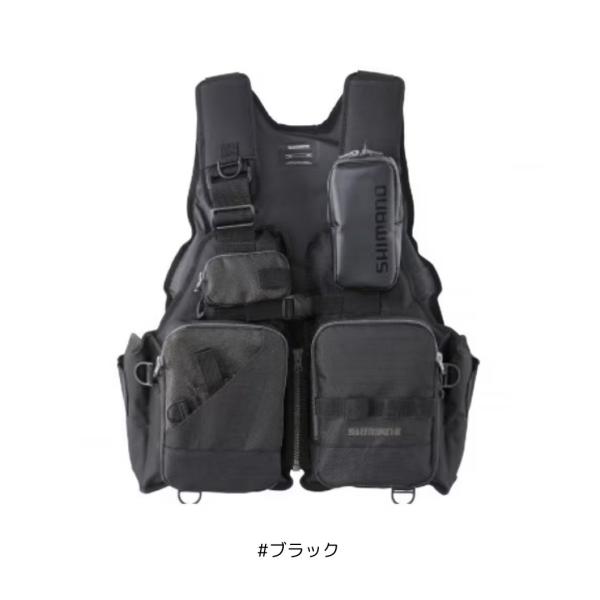 ［未使用］シマノ ゲームベスト [VF-024U] シマノ（SHIMANO） VF-024U ゲームベスト #ブラック 大型便A 爆買