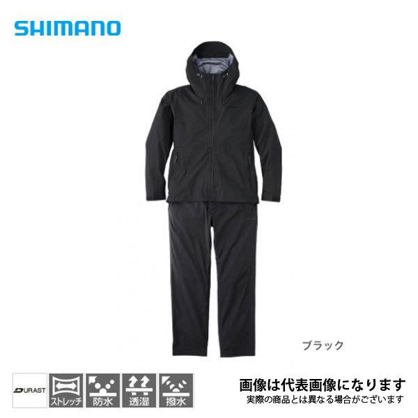 シマノ（SHIMANO） レインギアスーツ01 RA-001U ブラック 2021新製品