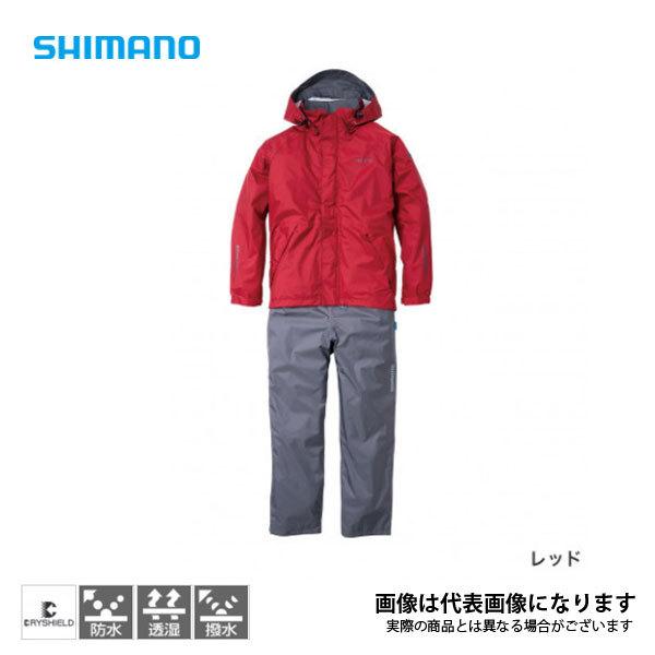シマノ（SHIMANO） DSベーシックスーツ RA-027Q レッド 2021新製品 XL