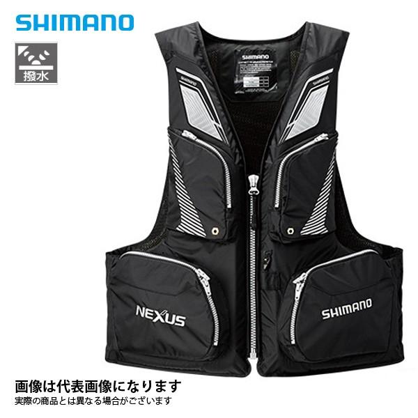 シマノ NEXUS フローティングベスト VF-142Q ブラック XL NEXUS シマノ VF-142Q ネクサス フローティングベスト ブラック XL