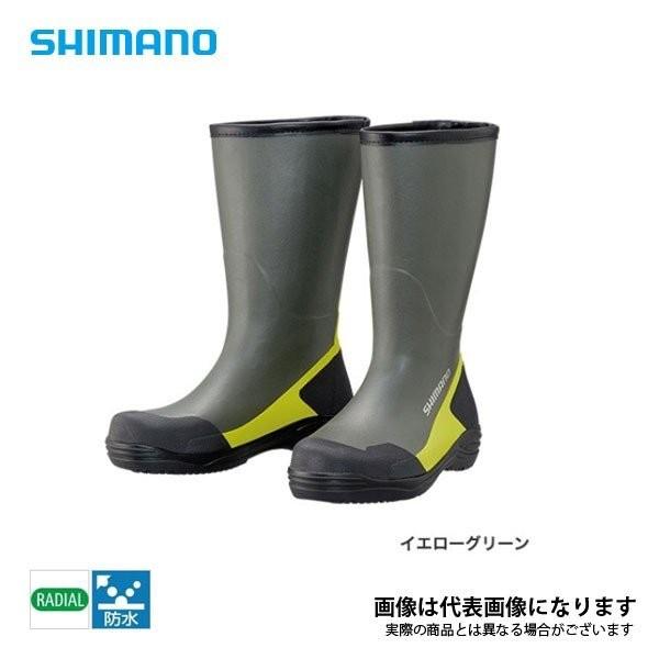 シマノ（SHIMANO） ラジアルブーツ イエローグリーン LL FB-015S