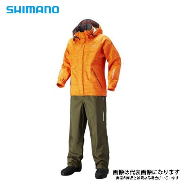 シマノ(SHIMANO) DSベーシックスーツ RA-027Q オレンジ L - コート