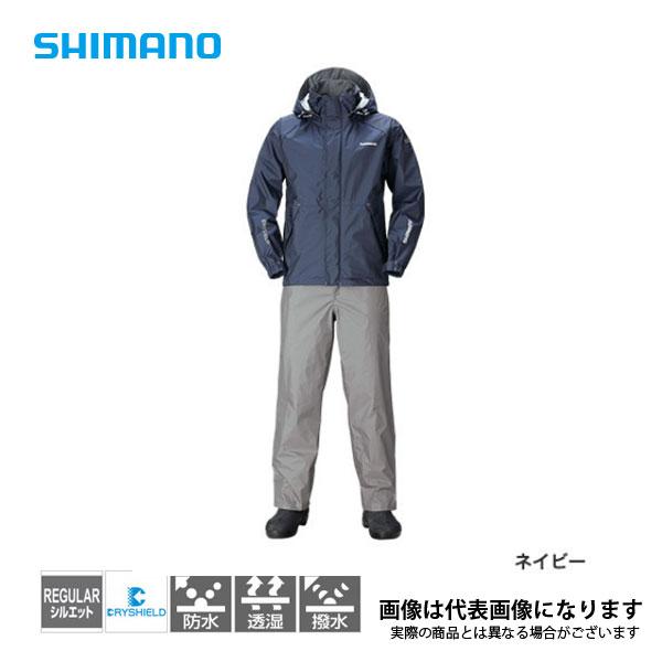 シマノ DSベーシックスーツ RA-027Q ネイビー / レインウェア シマノ（SHIMANO） DSベーシックスーツ ネイビー RA-027Q M レイン