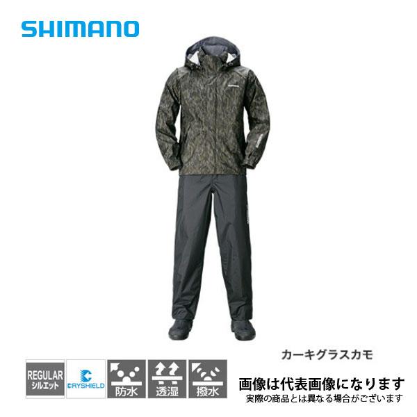 シマノ（SHIMANO） DSベーシックスーツ カーキーグラスカモ RA-027Q L