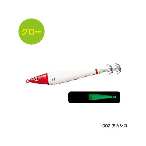 ノリノリスッテ2 10号 アカシロ QS-R10T シマノ イカメタル 鉛スッテ ケンサキイカ