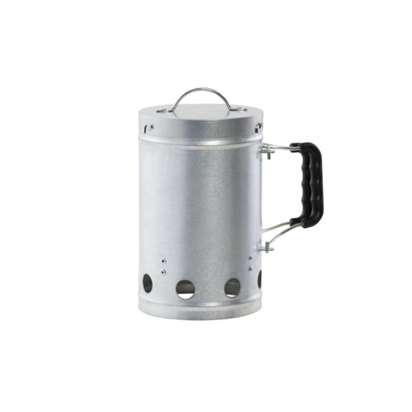 本体サイズ:約16×25×31cm（ハンドル使用時） 　収納サイズ:約16×18×31cm 　重量:約1.3kg 　材質:本体/スチール（亜鉛メッキ）、ハンドル/フェノール樹脂 　筒サイズ:約Ф16×19cm