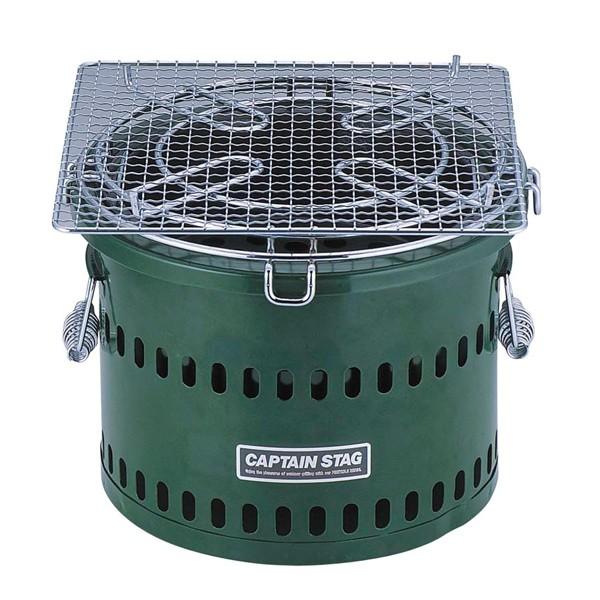 CAPTAIN STAG（キャプテンスタッグ） 炭焼き名人 万能七輪 水冷式 M