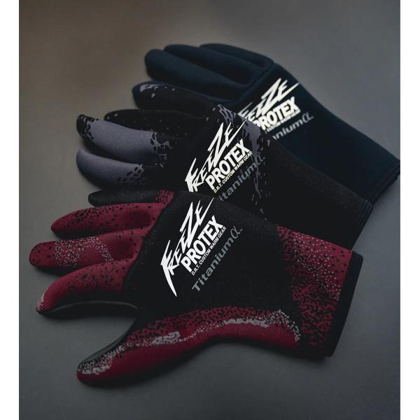 DRT FREEZE PROTEX Titanium Glove BLACK グローブ ブラック : Fishing