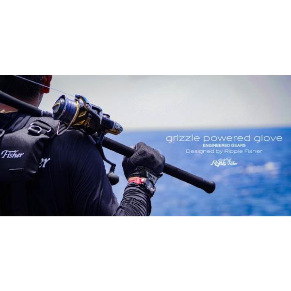 数々の消防・救助隊員専用手袋を手掛けた、信頼のおけるメーカーと共同開発したオリジナルグローブ。【手のひら側】 (1)柔軟性断面積が髪の毛の7500分の1という、とても細い繊維を編み上げた合成皮革なので、着け心地は非常に柔らかく、薄く、手のひ...