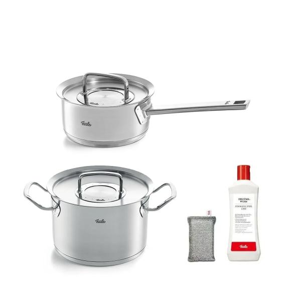 新品未使用 フィスラー　シチューポット・ソースパンセット　fissler Fissler（フィスラー） 公式 オリジナル プロフィ コレクション セット