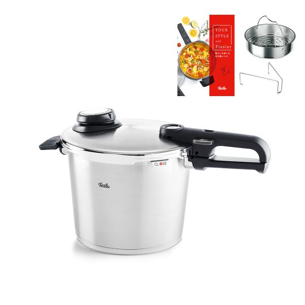 Fissler フィスラー 公式 圧力鍋 ビタビット プレミアム 6.0 L
