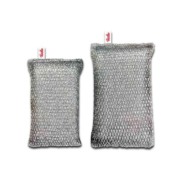 ステンレス・フッ素コーティング・ホーローのお手入れに最適なステンレス製スポンジ。多層メッシュ生地と特殊加工されたステンレス粒子が鍋にキズをつけにくく、こびりついたがんこな汚れもしっかり落とします。＊＊＊＊＊※贈答用の包装・熨斗にはご対応いた...