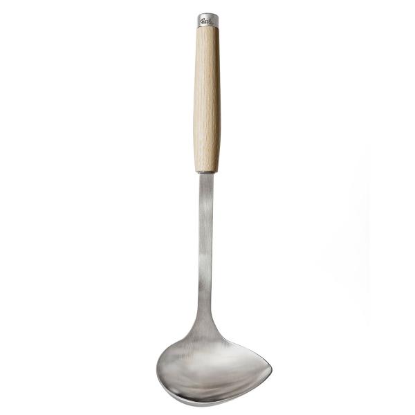 フィスラー ネイチャー スープレードル 日本製 横口 おたま Fissler メーカー公式 ステンレス製 木製 穴無し キッチン ツール 調理器具 71 003 03 001 71 003 03 001 フィスラーオンラインショップ 通販 Yahoo ショッピング