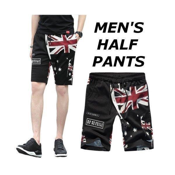 ハーフパンツメンズブランド柄ボトムス春夏秋大きいサイズ 40代50代 Texascashandpawn Com