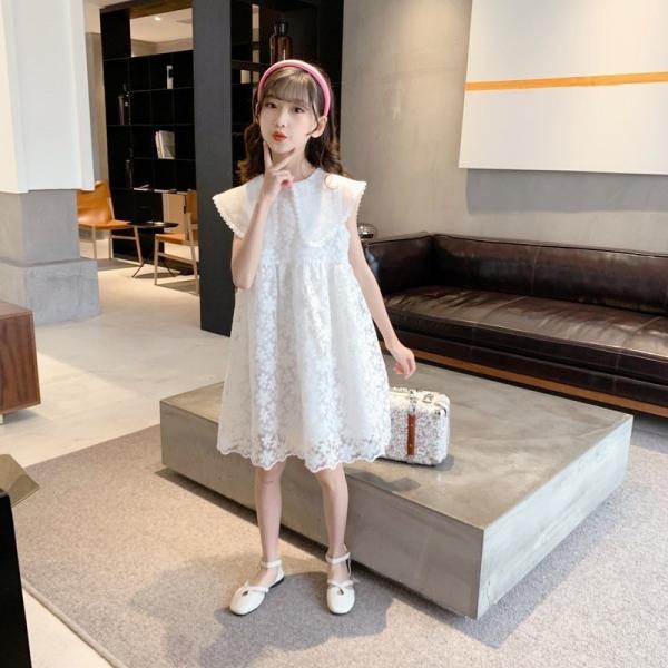 子供服 ワンピース キッズ 女の子 夏 膝丈刺繍柄 レース 白ワンピース おしゃれ 韓国子ども服 ドレス 女児 カジュアル結婚式同窓会 演奏会 人気可愛い 普段着 Sq F I T 1号店 通販 Yahoo ショッピング