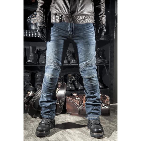 バイクパンツ 春の新作 ライダーパンツ プロテクター付き ジーンズ デニム バイクウェア オートバイ 膝当て 耐衝撃 耐久 転倒防護 膝パッド レーシングパンツ メンズ