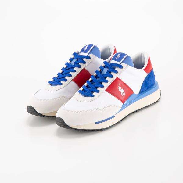 ポロラルフローレン POLO RALPH LAUREN メンズスニーカー Train89 スエードパネルスニーカー RE41　フィットハウス