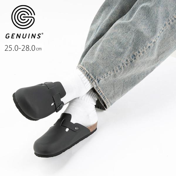 ジェニュインズ GENUINS メンズサンダル サボ クロッグ RIVA G104397　フィットハウス