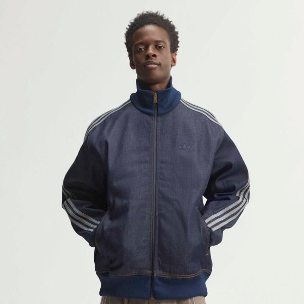 アディダスオリジナルス adidas originals アウター メンズ アディカラー ファイヤーバード ローデニム トラックトップ KS4971　フィットハウス