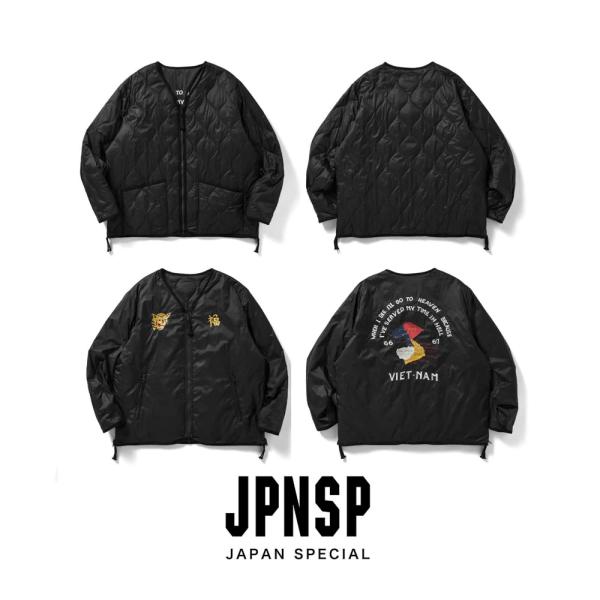 タイオン TAION メンズアウター REVERSIBLE VETJAN DOWN JACKET リバーシブル ベトジャン ダウンジャケット TAION-JK03JS　フィットハウス