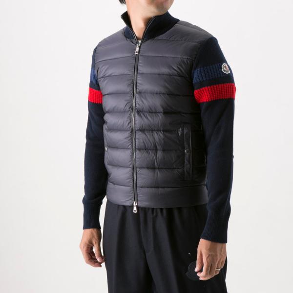 初売り メンズアウター Moncler モンクレール ニットダウン ギフトラッピング無料 9b515 00 421 kma