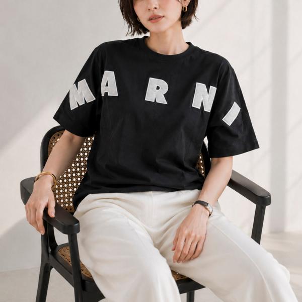 | Tシャツ プリント MARNI＞Dante マルニ　プリントTシャツ MAKES STORE ONLINE トップス