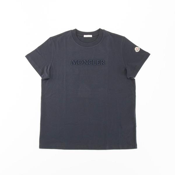 MONCLER モンクレール コラボロングtシャツ ビック刺繍ロゴ 両面ロゴ入り MONCLER モンクレール ロングtシャツ 長袖 ビックワッペン刺繍