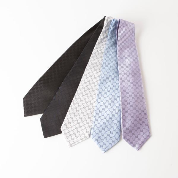Gucci GGロゴ ネクタイ GUCCI グッチ ネクタイ 新作 蜂 GG柄 ストライプ 赤 黒 青