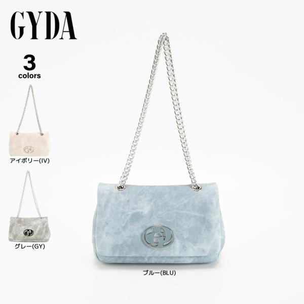 ジェイダ GYDA チェーンショルダーバッグ GY-B427 ビッグロゴメタル　フィットハウス