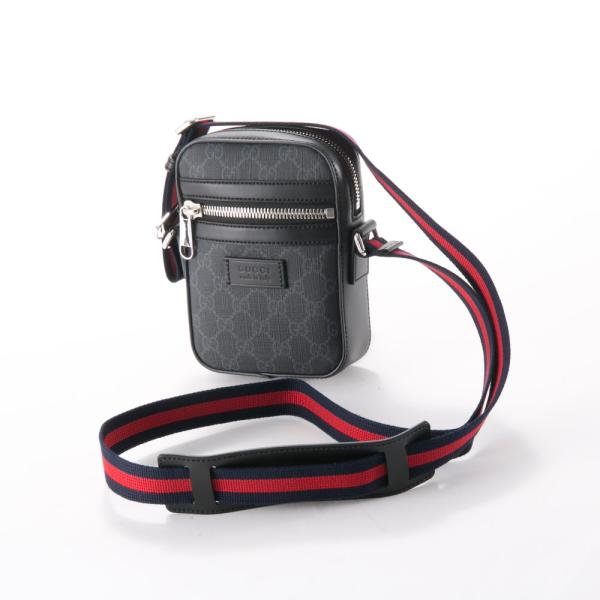 GUCCI（グッチ） ショルダーバッグ GG BLACKメッセンジャーバッグ