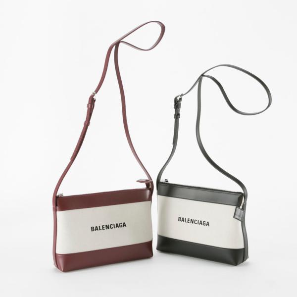 BALENCIAGA（バレンシアガ） ショルダーバッグ NAVY CABASキャンバス