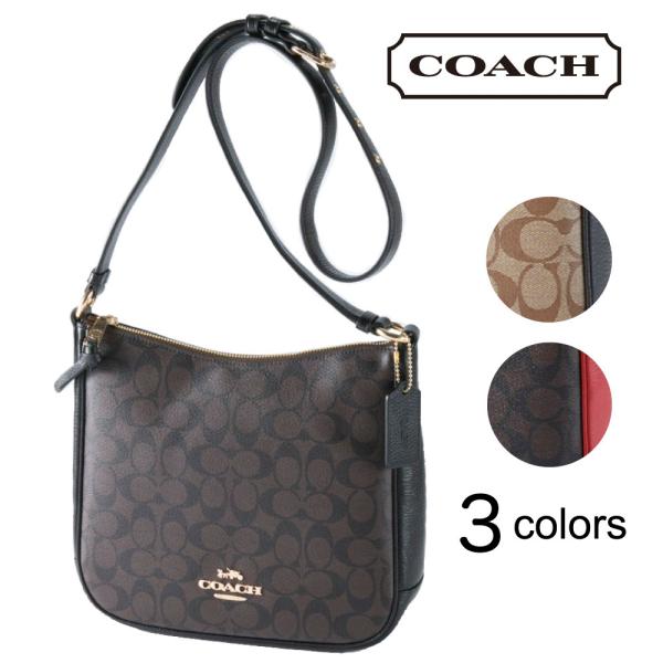 COACH（コーチ） ショルダーバッグ シグネチャー エリー ファイル