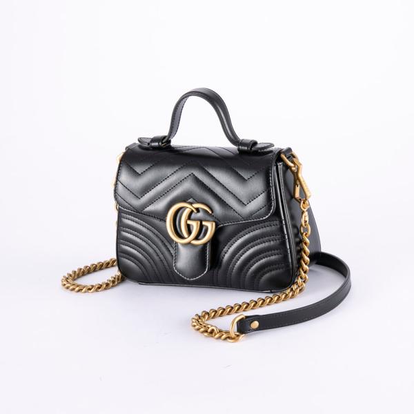 GUCCI（グッチ） GUCCI GG MARMONT 2.0 カムセチェーンショルダー