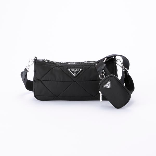 PRADA プラダ TESSUTO QUILTING ショルダーバッグ 1BC237 RDJN B9O