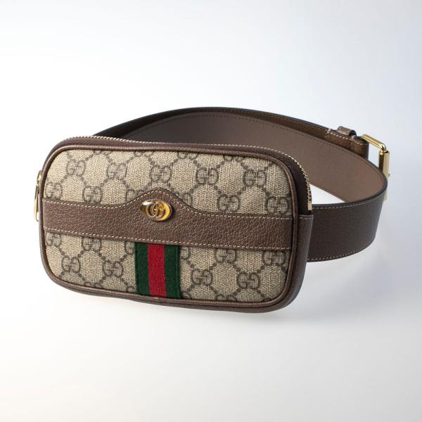 GUCCI ウエストバッグ グッチGGキャンバス ウエストバッグ アウトレット ベージュ