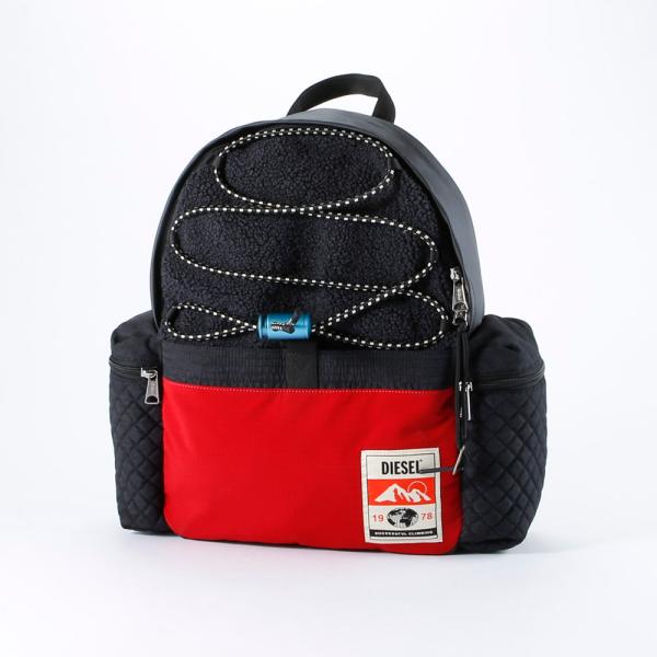 DIESEL ディーゼル　リュック　スタッズ付きバックパック DIESEL（ディーゼル） バックパック TRIBAL YBEX X08262P4271 フィット