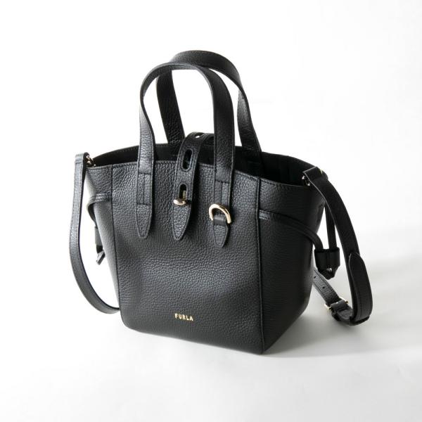 FURLA（フルラ） ハンド・トートバッグ NET MINI TOTE/NERO BASRFUA