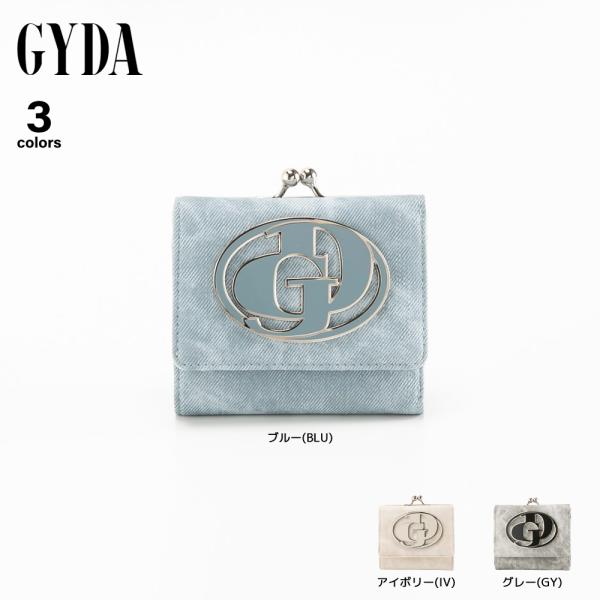 ジェイダ GYDA 口金ミニ財布 GY-W422 ビッグロゴメタル　フィットハウス