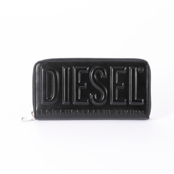 DIESEL（ディーゼル） DIESEL DSL 3D ラウンド長財布 X10006PR818