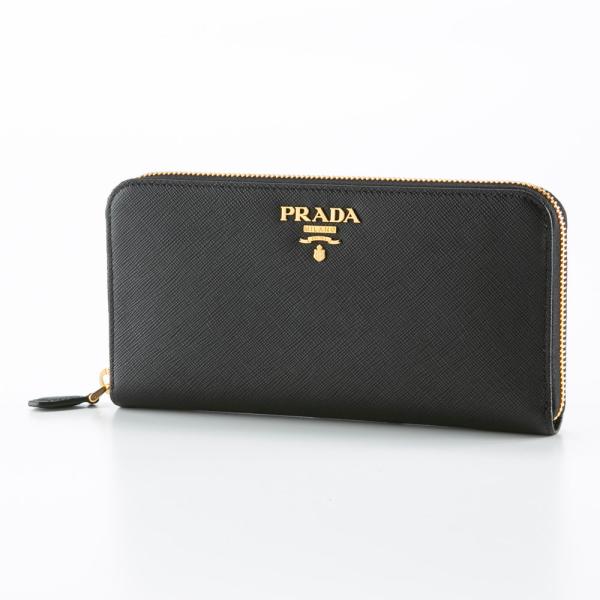 PRADA（プラダ） PRADA SAF.MET ORO サフィアーノメタルオロ ラウンド